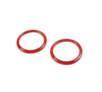 Copertura Per Anello Di Rivestimento Del Telaio Di Uscita Dell'aria Laterale Del Cruscotto Dell'auto Per Accessori Per Auto Per Toyota 86 Interni Accessori(Rosso)
