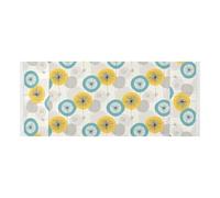 Copertura per asciugatrice con bordo in pizzo con borsa laterale robusta per lavatrice e asciugatrice per la parte superiore si adatta alla maggior parte delle lavatrici o asciugatrici 130 x 55,9 cm