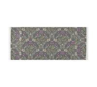 Copertura per asciugatrice con bordo in pizzo con borsa laterale robusta Rondella e Asciugatrice Coperture per il Top New Brunswick Viola Viola William Morris Modello per Lavatrice Microonde