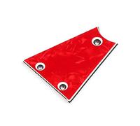 Copertura per asta di regolazione per chitarra 3 fori piastre triangolari nucleo di ricambio elettrico impermeabile Copertura centrale triangolare manutenzione