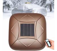 Copertura per auto a energia solare retrattile con telecomando e allarme | Telo di copertura solare retrattile per auto, con telecomando e allarme antifurto, protezione per tutte le condizioni