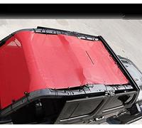 Copertura per Auto Auto Tetto Maglia Top Parasole Copertura UV Proteggere Calore Isolamento Rete Accessori Per Per Wrangler JL 4 Porte 2018 2019 2020 2021 2022 Telo Copriauto da Esterno