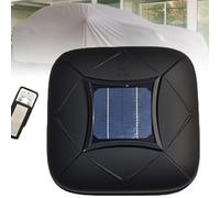 Copertura per auto intelligente, copertura per auto automatica portatile con telecomando intelligente, protezione impermeabile, antivento e antineve per uso esterno e interno, ricarica Black-2XXL