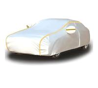 Copertura per Auto per Ferrari SF90 Spider 2021 2022 2023 2024 2025+, Impermeabile, Traspirante, Anti UV, Antineve, Antistrappo, Copertura Protettiva per Auto da Esterno, Silver Orange