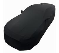Copertura per auto per interni in raso elasticizzato Ultraguard compatibile con Ford Mustang V6 / V8 / Ecoboost/GT/Bullitt/Shelby GT350 (nero) - The Ultimate Custom FIT