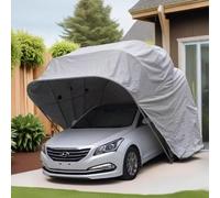 Copertura per auto pieghevole e resistente, per tutte le condizioni atmosferiche, tenda pieghevole per auto, copertura anti-neve per esterni