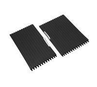 Copertura per Avvolgibile della Console Centrale, 2 Pezzi Sostituzione della Copertura per Avvolgibile del Portabicchieri della Console Anteriore per E70 X5 SAV E71 E72 51166954943