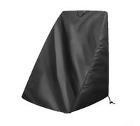 Copertura per avvolgitubo in tessuto Oxford 210D, con fondo in corda per esterni, 66 x 63 x 88 cm, resistente alle intemperie (nero 210D)