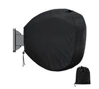 Copertura Per Avvolgitubo Retrattile - Rivestita In Argento 420D 55x55x30 Cm | Scudo Resistente Alle Intemperie Montato A Parete Da Giardino | Protezione Antipolvere Impermeabile E Resistente Al Sole