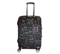 Copertura per bagagli a mano Matematica e Fisica Coprivaligie per bagagli Approvato TSA, protezione elastica per valigie, antigraffio, lavabile, adatta per custodie da 48,9 a 76,2 cm, S