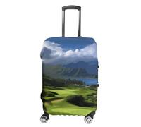 Copertura per bagagli a mano Scenic Hawaii Golf Tropical Valigie Coperture per bagagli Approvato TSA, Protezione elastica per valigia, antigraffio, lavabile, adatta per custodie da 48-76 cm - M