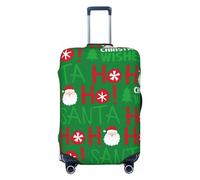 Copertura per bagagli con Babbo Natale, lavabile, alla moda, antigraffio, con Babbo Natale e Ho Ho Ho, XL, 1