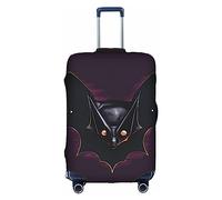 Copertura per bagagli con pipistrello fantasma, lavabile, resistente ai graffi, per bagagli da 45,7 a 81,7 cm, Bianco, X-Large
