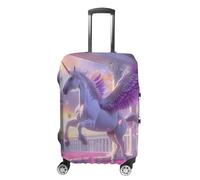 Copertura per bagagli da viaggio con cavallo angelo, lavabile, antigraffio, protezione per valigie, Stile:, XL