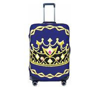 Copertura per bagagli da viaggio con grafico ondulato curva a colori per bagagli da 45-81 cm, lavabile, resistente ai graffi, Tiara Fantasia, XL