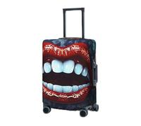 Copertura per bagagli da viaggio Copertura per valigie Protezione per valigie con le labbra urla Copertura per bagagli lavabile, elastica e antigraffio, protezione per valigie personalizzate per