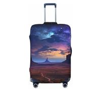 Copertura per bagagli da viaggio Nebula Monument Valley, per valigie alla moda, adatta per bagagli da 45,7 a 81,3 cm, Nero , M, Set Bagagli