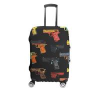 Copertura per bagagli da viaggio per pistola a mano, lavabile, antigraffio, protezione per valigie, Stile:, S