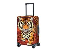 Copertura per bagagli da viaggio per valigia elastica protezione per valigie prosperità nell'anno della tigre copertura protettiva per valigie lavabile copertura protettiva antipolvere per bagagli