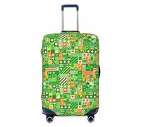 Copertura per bagagli da viaggio - St Patrick'S Day6 copertura lavabile per bagagli da 45,7 a 81,7 cm, nero, Medium