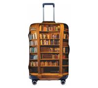 Copertura per bagagli per libri, elastica, lavabile, elasticizzata, antigraffio, da viaggio, bianco, Medium