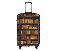 Copertura per bagagli per libri, elastica, lavabile, elasticizzata, antigraffio, da viaggio, bianco, Medium