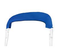 Copertura per bagagliaio con cerniera, protezione solare 600D, antivento, adatta per tubi da yacht a 3/4 e telaio ingombrante di ricambio (montaggio non incluso) (blu, 4Bow 170,2 cm)