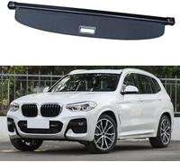 Copertura per Bagagliaio Retrattile per BMW X3 2019-2024, Posteriore Tronco Privacy Cappelliera Cargo Coperture Bagagliaio