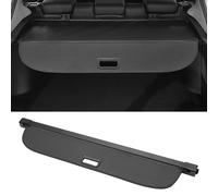 Copertura per bagagliaio retrattile posteriore per auto per Lincoln MKC nera