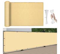Copertura per balcone da esterni, 850 x 195 cm, protezione UV e vento, soluzione per la privacy per terrazze, patio e recinzioni, resistente alle intemperie