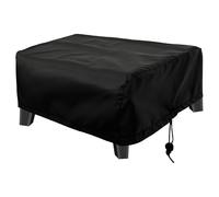 Copertura per barbecue a gas Plancha (S) 44 x 44 x 15 cm Oxford impermeabile copertura per barbecue elettrico con coulisse, antivento, resistente allo strappo, per barbecue a gas