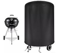 Copertura per barbecue da 57 cm, in tessuto Oxford 500D, resistente alle intemperie, rotondo, compatto, resistente, impermeabile, per barbecue a carbone