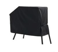 Copertura per barbecue da esterni, lunghezza 112 cm, per carbone a gas | Tessuto Oxford 210D, design antivento, si adatta a griglie da 112 cm, protezione da pioggia e neve, uso tutto l'anno