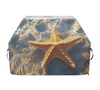 Copertura per barbecue di alta qualità, impermeabile, resistente allo sbiadimento, resistente, adatta per griglie fino a 25 in acqua di mare, stelle marine e spiaggia