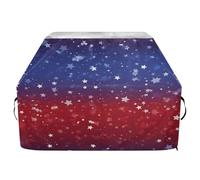 Copertura per barbecue di alta qualità, impermeabile, resistente allo sbiadimento, resistente, adatta per griglie fino a 63 cm, motivo a stelle