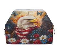 Copertura per barbecue di alta qualità, impermeabile, resistente allo sbiadimento, resistente, adatta per griglie fino a 25 in American Sea Eagle