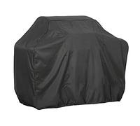 Copertura per barbecue resistente in tessuto Oxford 210D, impermeabile, antistrappo, antipolvere, per barbecue a gas, carbone elettrico, con coulisse regolabile, per uso quotidiano e fuori stagione