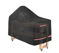 Copertura per barbecue robusta e impermeabile - Grande copertura per tavolo da barbecue a forma di per barbecue, resistente tessuto Oxford 42 D, resistente alle intemperie, protezione carboni