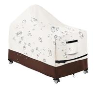 Copertura per barbecue robusta impermeabile | 152 cm stabile accessorio per la casa | copertura per barbecue a carbonella,per tavolo, carrozza fossa casa,cortile giardino