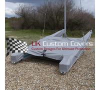 Copertura Per Barca A Vela Dart 18 Impermeabile Premium Grigia