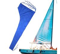 Copertura per Barca con Boma della Randa, Copertura Impermeabile per Barca a Vela, Copertura del Boma della Randa in Tessuto Oxford 210D Addensato, Anti-UV e Anti-Graffio per Barche a Vela Parasole pe