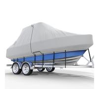 Copertura per barca con console centrale da 24-26 piedi, copertura per barca T-Top/Hard-Top trasportabile, coperture per barca impermeabili Oxford di qualità marina per impieghi gravosi