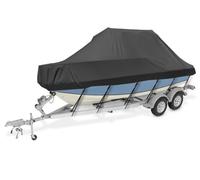 Copertura per barca, copertura impermeabile T-Top per Hard Top e Cruiser, tessuto Oxford 600D con rivestimento in PU, resistente ai raggi UV, adatto per 7,6 m a 8,2 m