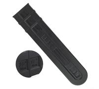 Copertura per barra per motosega da 50,8 cm, fodero per lama nera, protezione per catena in plastica per attrezzi da giardino, accessori per potenze esterne, manicotto per sega, attrezzature per la