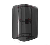 Copertura per barra per trazioni, resistente, impermeabile, antipolvere, con cerniere, per sollevamento pesi, attrezzatura da palestra (M: 106,7 x 101,6 x 162,6 cm)