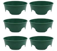 Copertura per barriera contro i parassiti da giardino progettata per proteggere verdure e piante ornamentali promuovendo un uso efficiente dell'acqua nel suolo (6 pezzi)