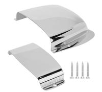 Copertura per basso SustVita in lega di zinco progettata per strumenti in stile JB, include una copertura per basso con viti e funziona come copertura protettiva per basso Jazz (Silver)