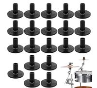 Copertura per batteria corta - per batteria piccola, 20 coperture per supporto batteria | Kit batteria supporto per piatti, maniche per batteria corte da 1,5 pollici, accessori di ricambio