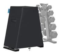 Copertura per bilanciere - Tessuto Oxford 210D 58 x 38 x 6 cm | Protezione impermeabile di supporto regolabile per attrezzature fitness | Custodia protettiva per manubri, palestra, allenamento