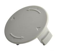 Copertura per bobina grigia per tagliaerba elettrico Bosch Afs 23-37, parte di ricambio in plastica ABS, facile da installare, accessorio per la cura del prato e soluzioni di manutenzione del lavoro